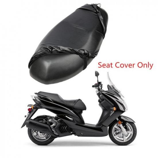 

Black XL Motorcycle Moped Scooter Bike Seat Cover Elastic Waterproof Protector