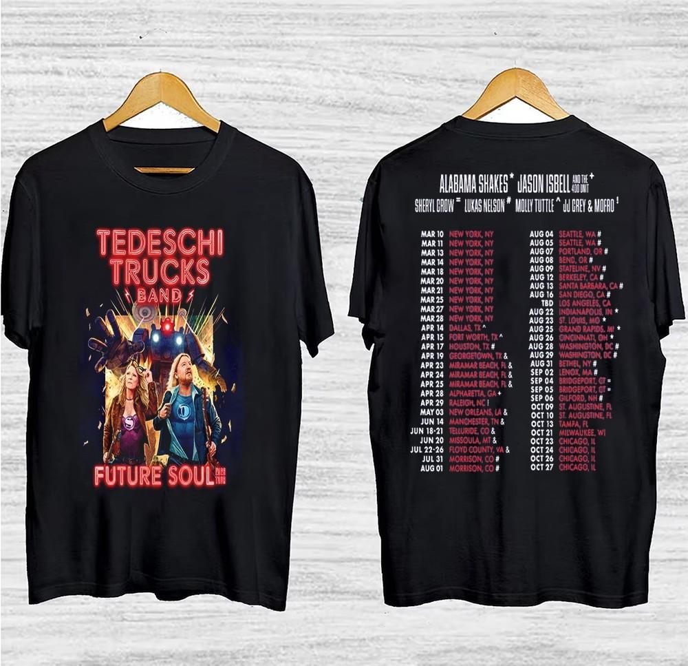 New Tedeschi Trucks Band Tour 2026 Reprint S-235XL T-Shirt S82123 Unisex T-Shirt S