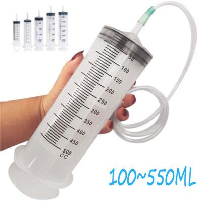Πολυλειτουργική σύριγγα 100ml-550ml μεγάλης χωρητικότητας με 100cm αντλία σωλήνα μέτρησης που πλένεται για υγρό κόλλας λαδιού διατροφής κατοικίδιων