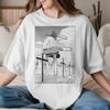 Chainsawunisexs Reze Unisex Unisex T Shirt Anime Movie Vintage Tees Short Sleeve O Neck Tshirt 100 Cotton Summer Clothes