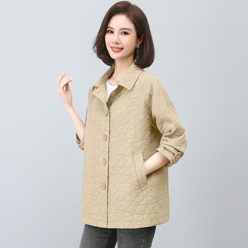 Yalu Women's Mid-Length Casual Trench Coat
