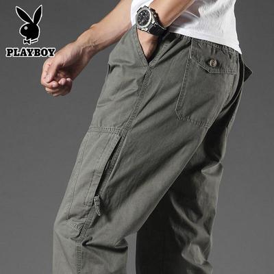 Herren Cargo-Hose mit lockerem Schnitt und vielen Taschen