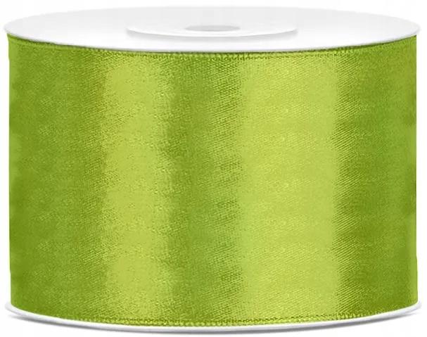 Apple Green Satin Ribbon Decorative 50mm 25m