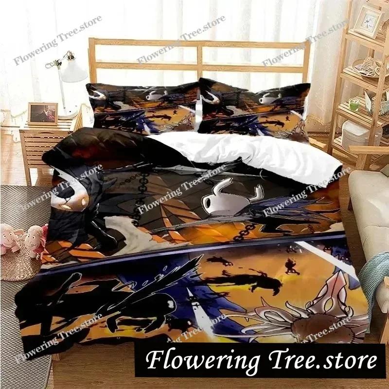 3D Printing Game Hollow Knight Bedding Set Duvet Cover Comforter Bed Single Twin Full Queen Youth Girl Boys Gift Home Textiles
