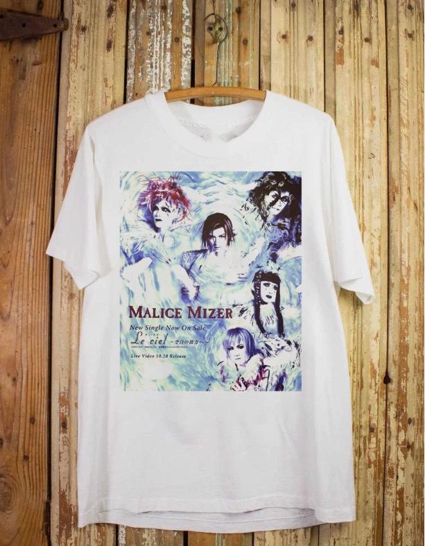 Malice Mizer Band Concert Tour Short Tee Cotton Unisex Shirt M