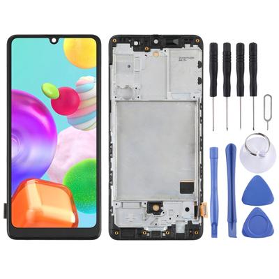 TFT-LCD-Bildschirm für Samsung Galaxy A41 SM-A415 Digitizer-Komplettbaugruppe mit Rahmen