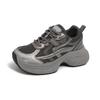 Shoes women's autumn new mesh breathable retro versatile thick-soled heightening casual sports shoes