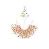 Adjustable Lizard Polka Dot Skirt Elastic Strap Small Pet Hat Soft Reptile Pet Clothing  Walking