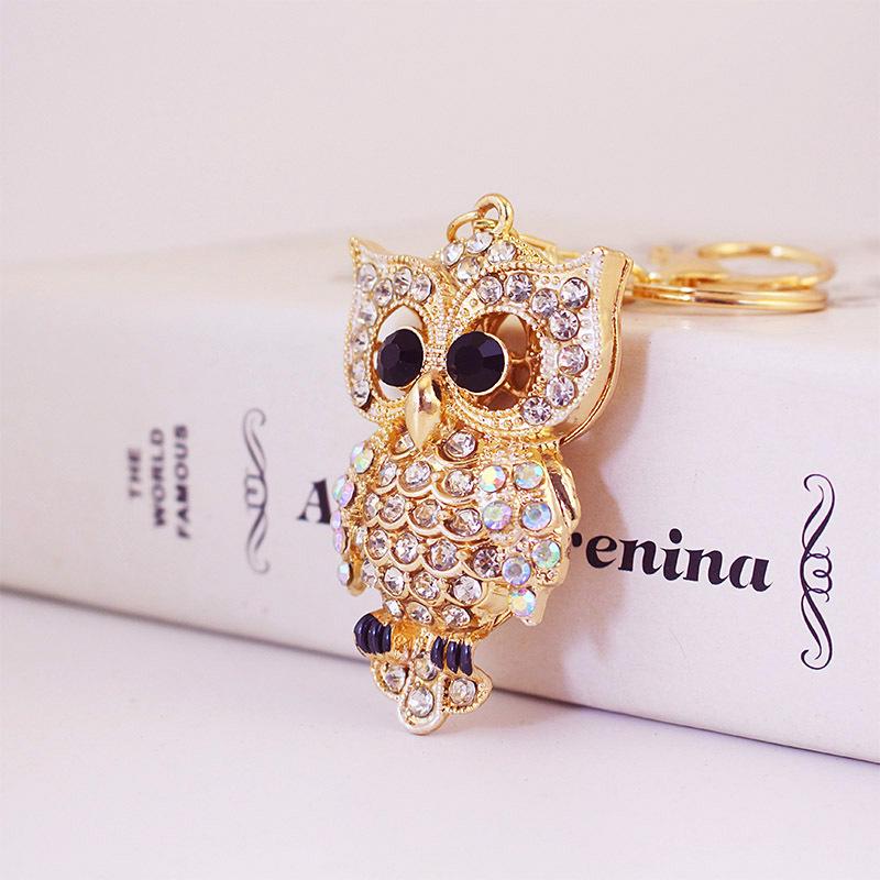 

Подвеска-брелок в виде совы из цветных страз для женских сумок Individual Packaging