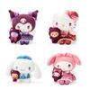 Lovely Magic Girl Hello Kitty Plush Toy Soft Pp Cotton Filled 20cm Collectible