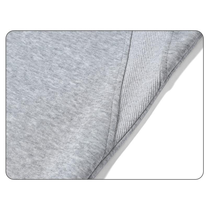 Solid Color Lapel V-neck Long-sleeved Pullover Fashionable Casual Sweatshirt Men's Bottoming Shirt Top