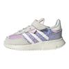 Adidas Originals Retropy F2 Comfortable Fashionable Versatile Toddler Shoes Baby Shoes Pink Purple JR7996