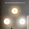 Rechargeable LED Smart Motion Sensor Night Light with Remote Control for Bedroom, Wardrobe, and Aisle