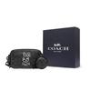 New COACH Charter Coated Canvas With Calfskin Combo Bag, Shoulder Bag, Crossbody Bag Trumpets Men's Black CF932-A5F