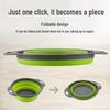 Collapsible Round Fruit & Vegetable Strainer Basket