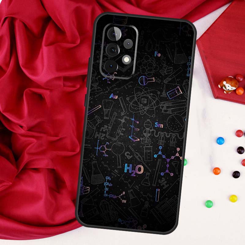 Biology and Chemistry For Samsung Galaxy A55 A53 A33 A13 A35 A15 A36 A56 A26 A16 A22 A32 A52 A54 A34 A06 A05 Case