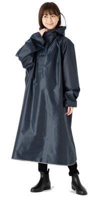 Couture Raincoat with Long Perfect for and and Rain Poncho with Visor and Brim LCLuLu Sleeves, Length, Backpack, Commuting, School, Motorcycles,