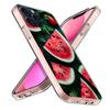 Watermelon Summer Fruit Clear Phone Case For Iphone 17 Air 16 Pro Max 15 Pro 14 Plus 17E 16E 11 13 12 Mini Cover Cases Fundas Ce