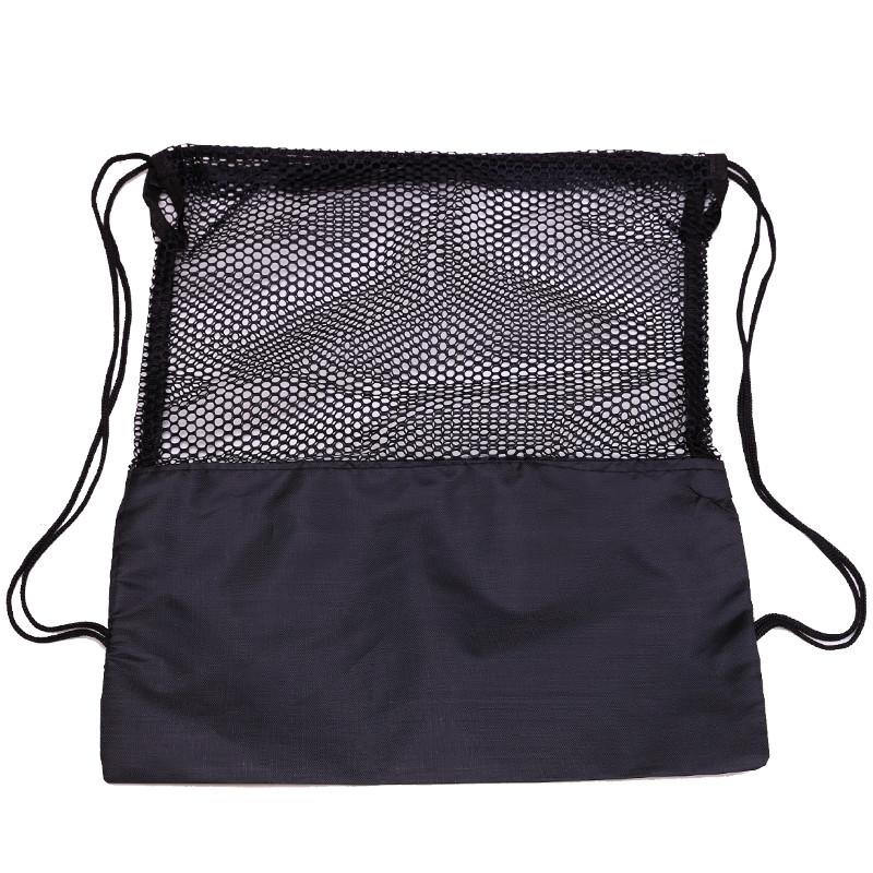 Sac en maille Sac à dos de rangement portable pour football Extérieur Basketball Volleyball Sacs de rangement multifonctionnels