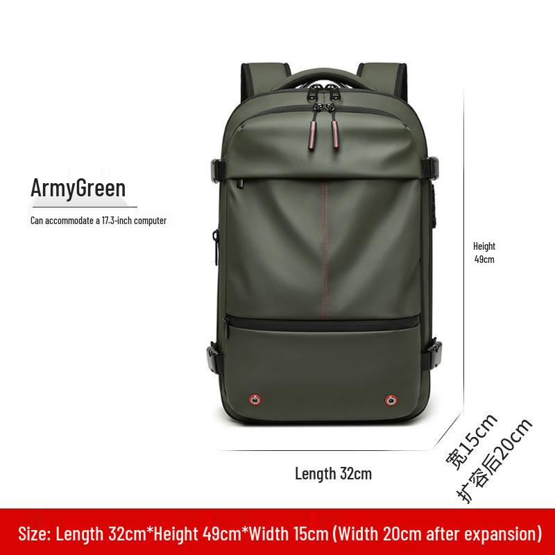 Bestselling Waterproof One-Button Vacuum Compression Backpack for Business and Travel with Large Capacity and Multifunctional Design.