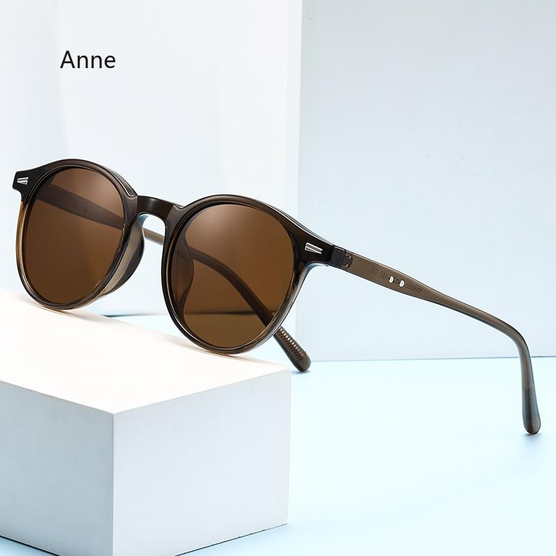 Fashion Vintage Round Sunglasses  Women Luxury Designer Small Sun Glasses for Men Driving Female Shades Eyewear UV400