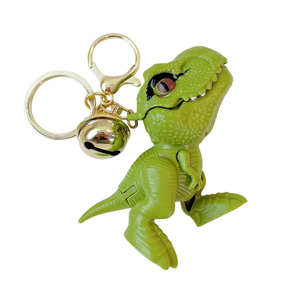 Tyrannosaurus Rex Biting A Hand Keychain - Creative Dinosaur Small Pendant for Couples' Schoolbag, A Small Gift.