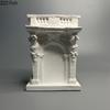 Baroque Architectural Stone Door Plaster Statue Table Decoration Creative Ornaments Baroque Style Sculpture Room Aesthetic Decor