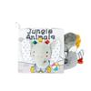 Quiet Book For Toddler Animal Cognitive Fabric Activity Busy Book Montessori Baby Book Toys Cloth Crinkle Books For Babies 6 12M