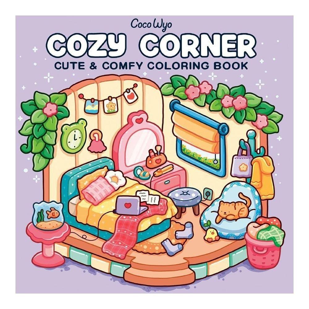 Cartoon Graffiti Painting Book Stress Relief Paperback Creative Coloring Book  for Adults And Teens