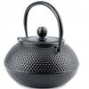CAST IRON KETTLE 0.8L TEA POT WITH TEA INFILTER + 4x CUPS WARMER