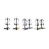 Large Beverage Dispenser with Faucet Stainless Steel Water Jug Transparent Party Drink Container for Events