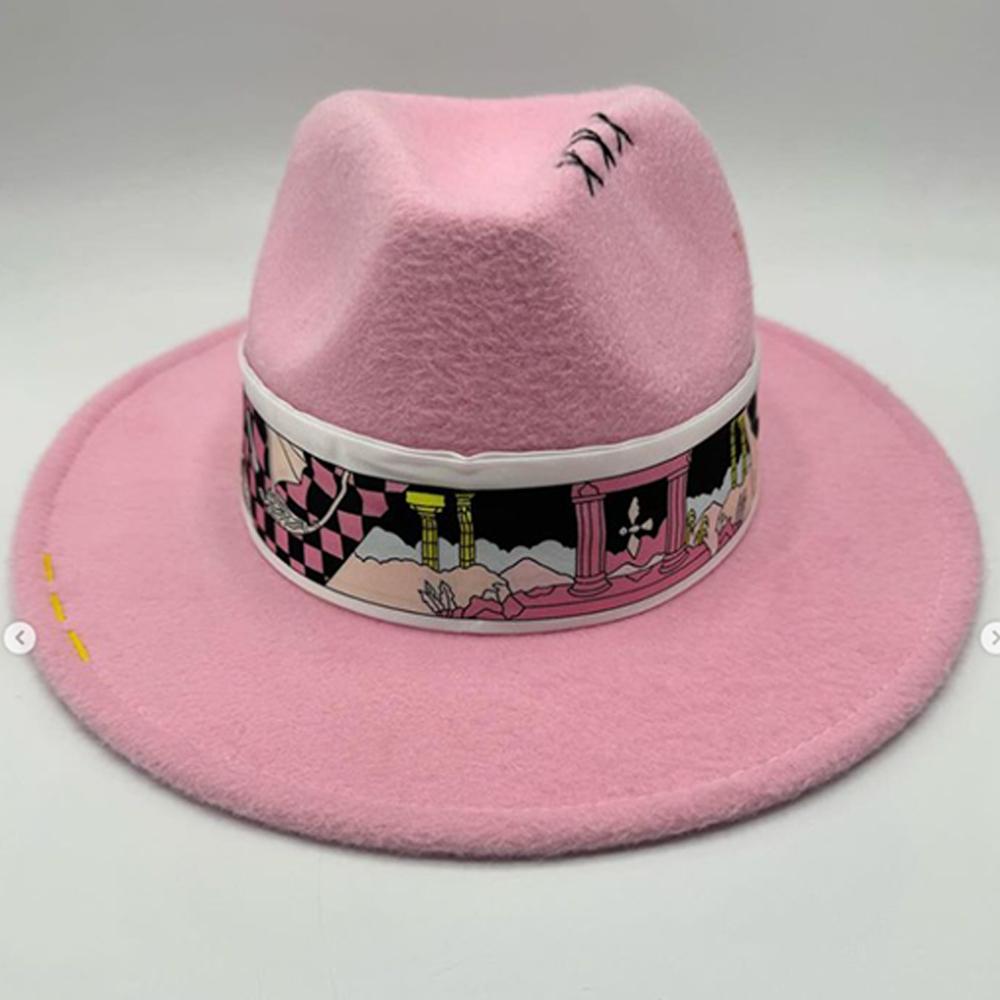 Fedora Women's Suede Wide Brim Hat Western Wide Brim Rancher Hat Pure Suede Jazz Hat Horse Riding Party Gift Hat Wide Brim Hat
