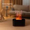 Aromatherapy Diffuser with Flame Effect, Essential Oil Diffuser And Cool Mist Humidifier, Silent Humidifier for Home And Bedroom