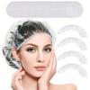 Disposable Shower Cap,Head Cover,Elastic Mouth Strip Shape,Plastic,Thick PE,Hair Salon,Hair Dye,Hair Salon,Hotel,Shower Use