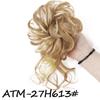 MISS WIG Estensione sintetica per capelli Chignon Chignon disordinato Fascia per capelli ricci Elastico Scrunchy Pezzi di capelli finti per forcine da donna