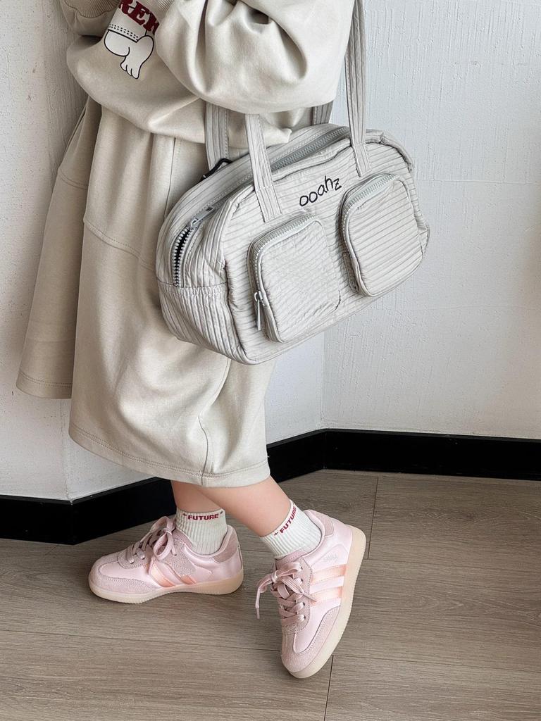 Kids' Korean Style Lightweight German Training Shoes – Spring 2025 New Arrivals, Unisex Low-Top Soft Sports Shoes.