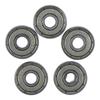 10pcs 626ZZ Deep Groove Ball Bearings Chrome Steel 6mm x 19mm x 6mm Double Sealed Bearings Pre-lubricated Miniature Ball Bearing