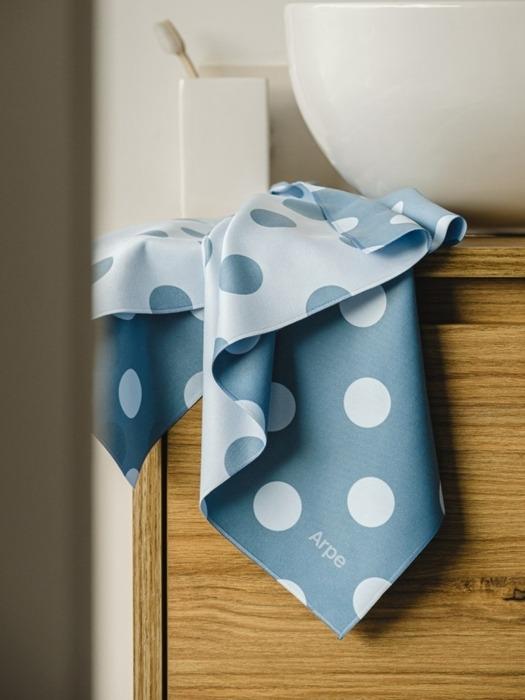 Arpe Dots Bath Towel (50x95cm) 5 colors Olive green