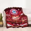 Bayern Munich Fan Gear Customize Your Name Blanket Throw Customizable Blanket Durable Comfort Perfect for Bedding Bed Picnics Livingroom
