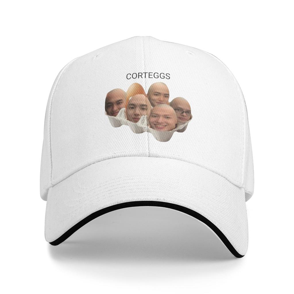 Cortis Funny Egg Unisexs Womens Baseball Cap New Outdoor Cap Fashion Golf Hats Spring Adjustable Hat