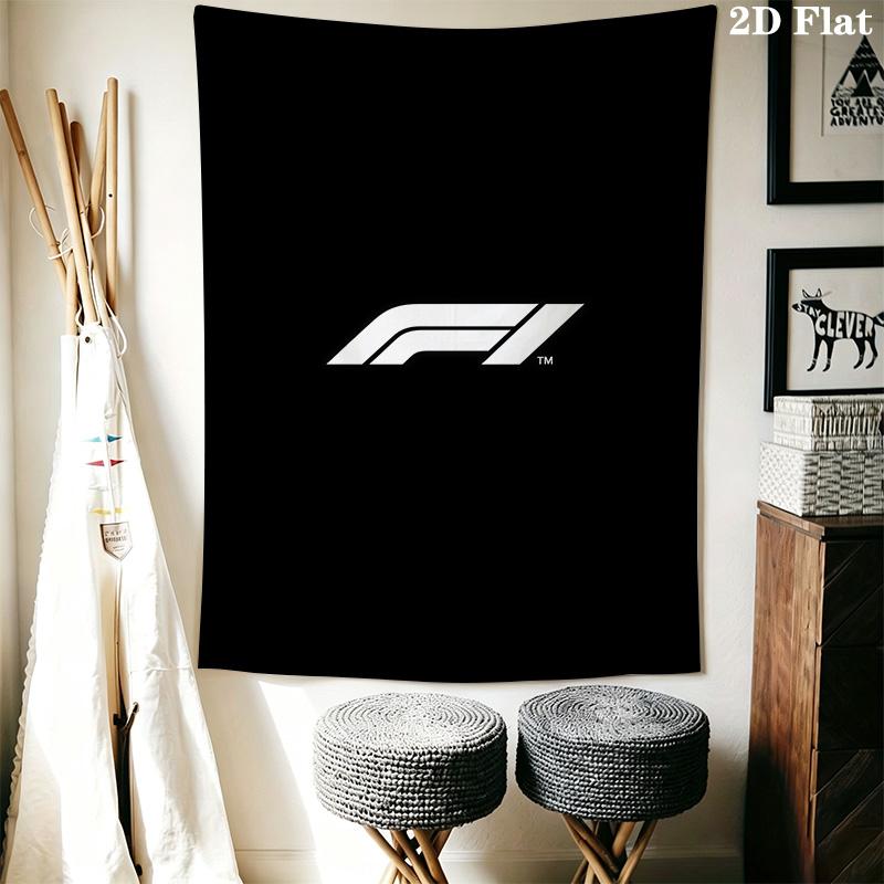 Formula Logo Design Tapestry Wallmounted Fashion Print Christmas Gift Background Cloth Background Wall Hanging Cloth