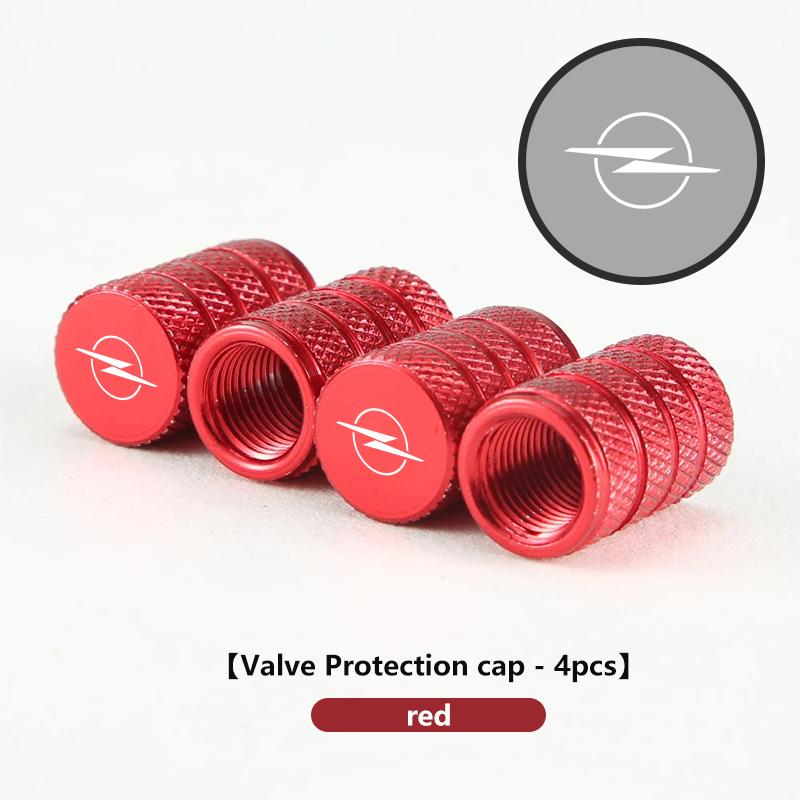 Tapas de Válvula de Neumático para Ruedas de Coche Tapas de Vástago de Neumático Tapones Antipolvo para Opel Astra G H J K F Corsa D Zafira B Insignia Mokka Regal