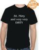 Camiseta de 30º Aniversário / Camiseta / 30, SEDUTORA / MUITO SUJA / Natal / Engraçada / Tamanho XL
