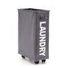 Fabric Dirty Clothes Basket Single Compartment Clothes Sundries Storage Box