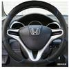 Black Non-slip Microfiber Leather Car Steering Wheel Cover For Fit 2009-2013 City 2009-2013 Jazz 2009-2013 Insight 2010