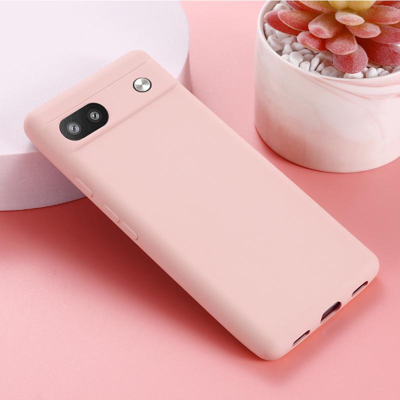 Luxury Silione Matte Phone Case For Google Pixel 7 Pro Shockproof Bumper Cover Pixel 6 7 8 9 Pro 6A 7A 8A Anti-Fingerprint Case
