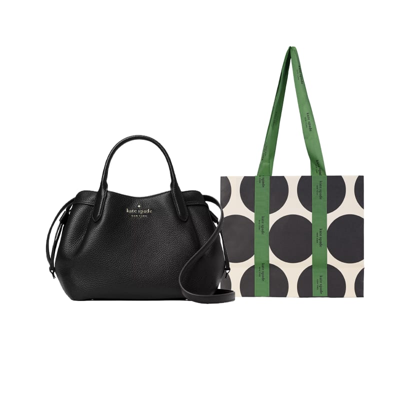 Kate Spade Leather Shoulder Bag, Crossbody Bag, Handbag Small Women's Black K8135-001
