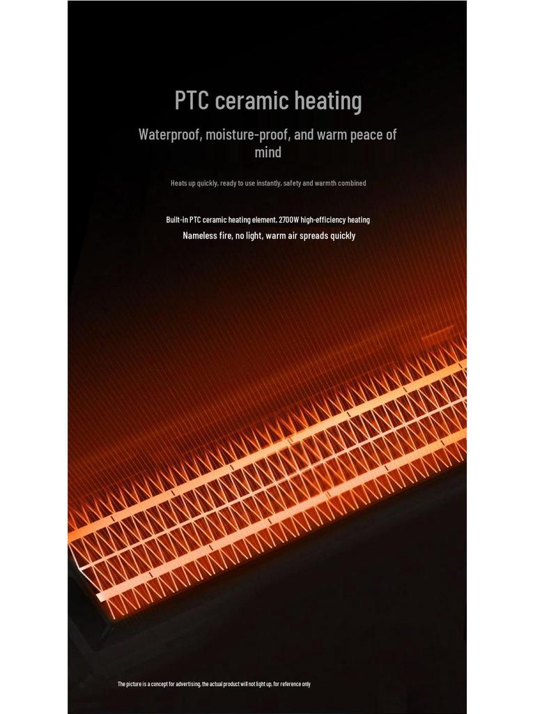 Shenhua Smart Recessed Ceiling Bath Heater with Light and Dual Motor Blades