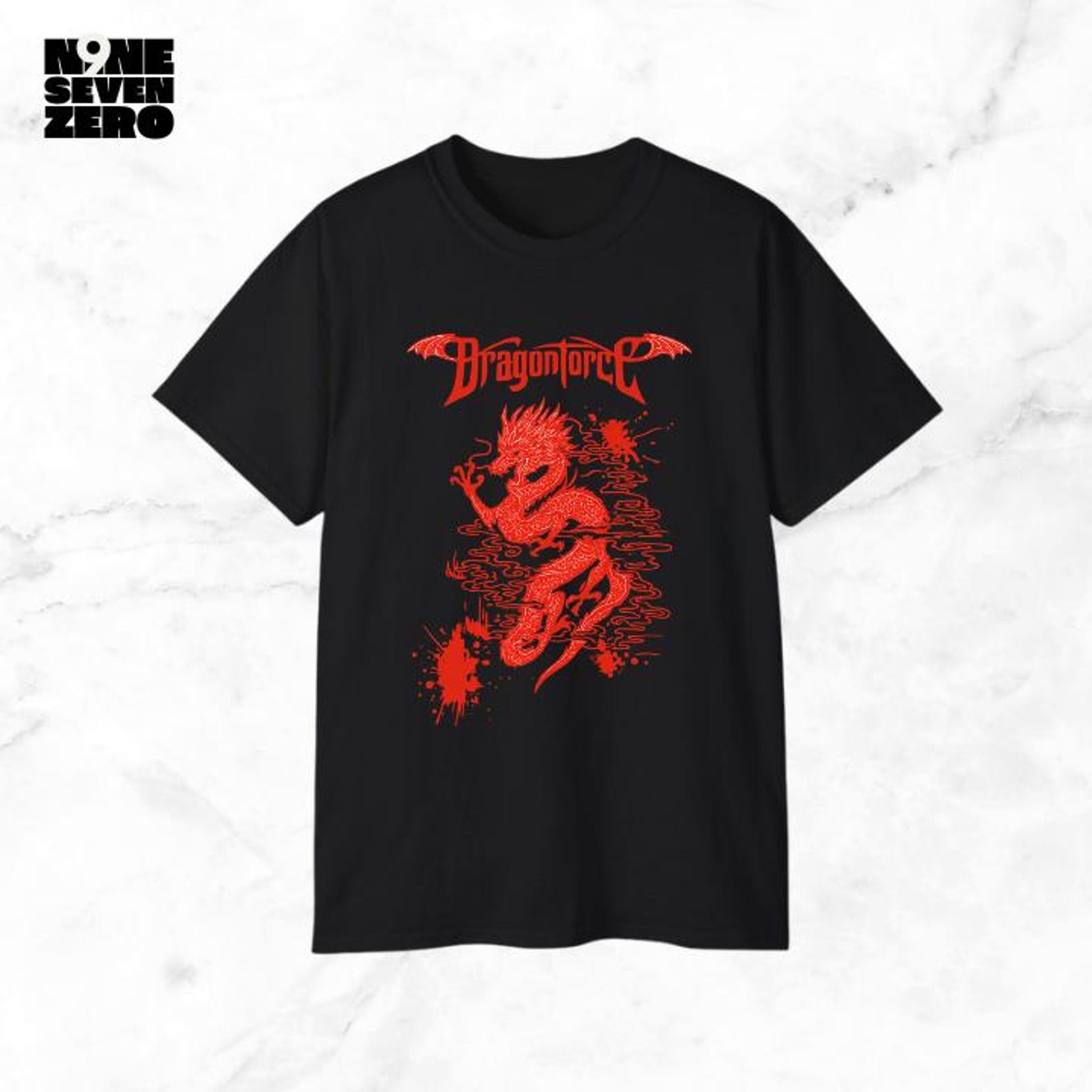 Dragonforce Dragon Blood | Unisex Music Shirt | Concert Outfit Gift | Adult Cotton Premium Black T-Shirt Unisex S-3XL 3XL