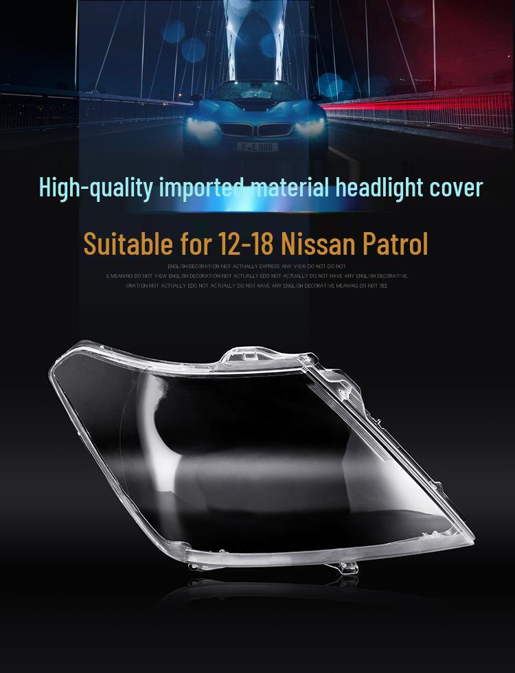 Transparent Headlight Cover for 2012-2018 Patrol Models